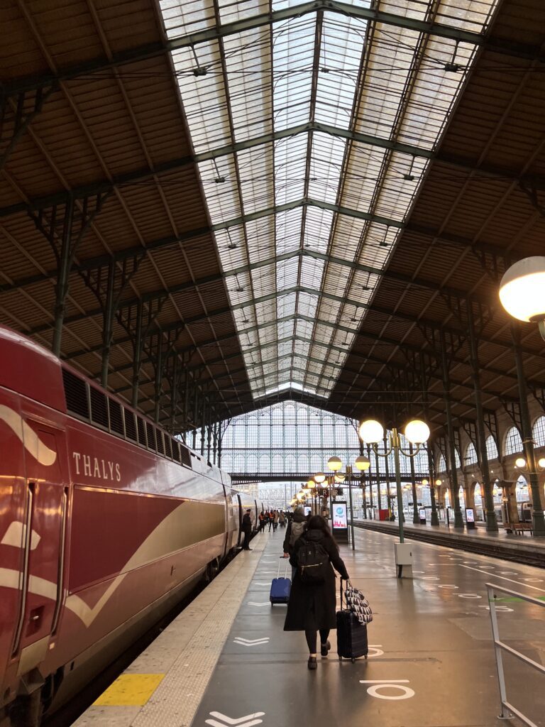 Paris to London Train