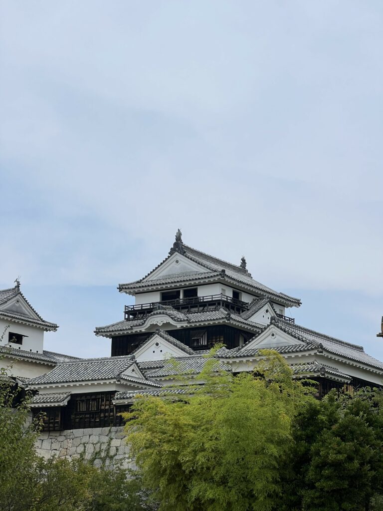 Matsuyama Castle in Matsuyama Japan